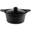 سرویس قابلمه 19 پارچه گرانیت سیلیکونی ام جی اس طرح کره ای C Black