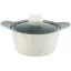 سرویس قابلمه 17 پارچه ام جی اس طرح کره ای D Cream Marble
