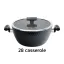 سرویس قابلمه 10 پارچه طرح فورج FR07 Black