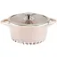 سرویس قابلمه 10 پارچه ام جی اس مدل ایتالیا C Flat Rosegold