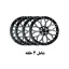 رینگ Vossen ووسن HF2 سایز 17 تراش مشکی