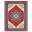 فرش ابریشم ماشینی ۱۲۰۰ شانه کد T1089