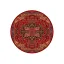 Hanox round machine-made carpet, Gygis design, code HAGB.116.1