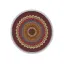 Hanox Round Machine-Made Carpet, “Yazd” Design, Model IFC.2829.10, With Fringe