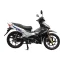 موتور سیکلت زمرد کویر مدل CITY125 ترمز دیسکی CBS هوا خنک سال 1405 Black