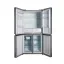 یخچال فریزر ساید بای ساید زیرووات مدل 4D ZF 53 W(E7) کابین امباس، دارای آبریز دستی و یخساز دستی Silver