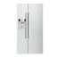 یخچال فریزر ساید بای ساید زیرووات مدل SBS ZS 80 XW(N1) کابین ساده، دارای آبریز اتومات و یخساز اتومات White